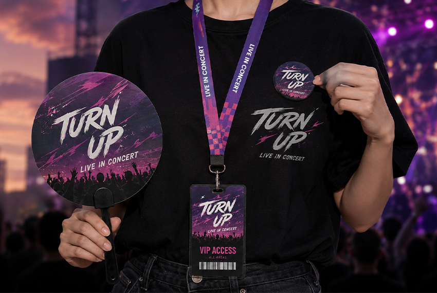 Campaign distribution marketing materials including flyers, brochures, banners and promotional giveaways for brand awareness campaigns